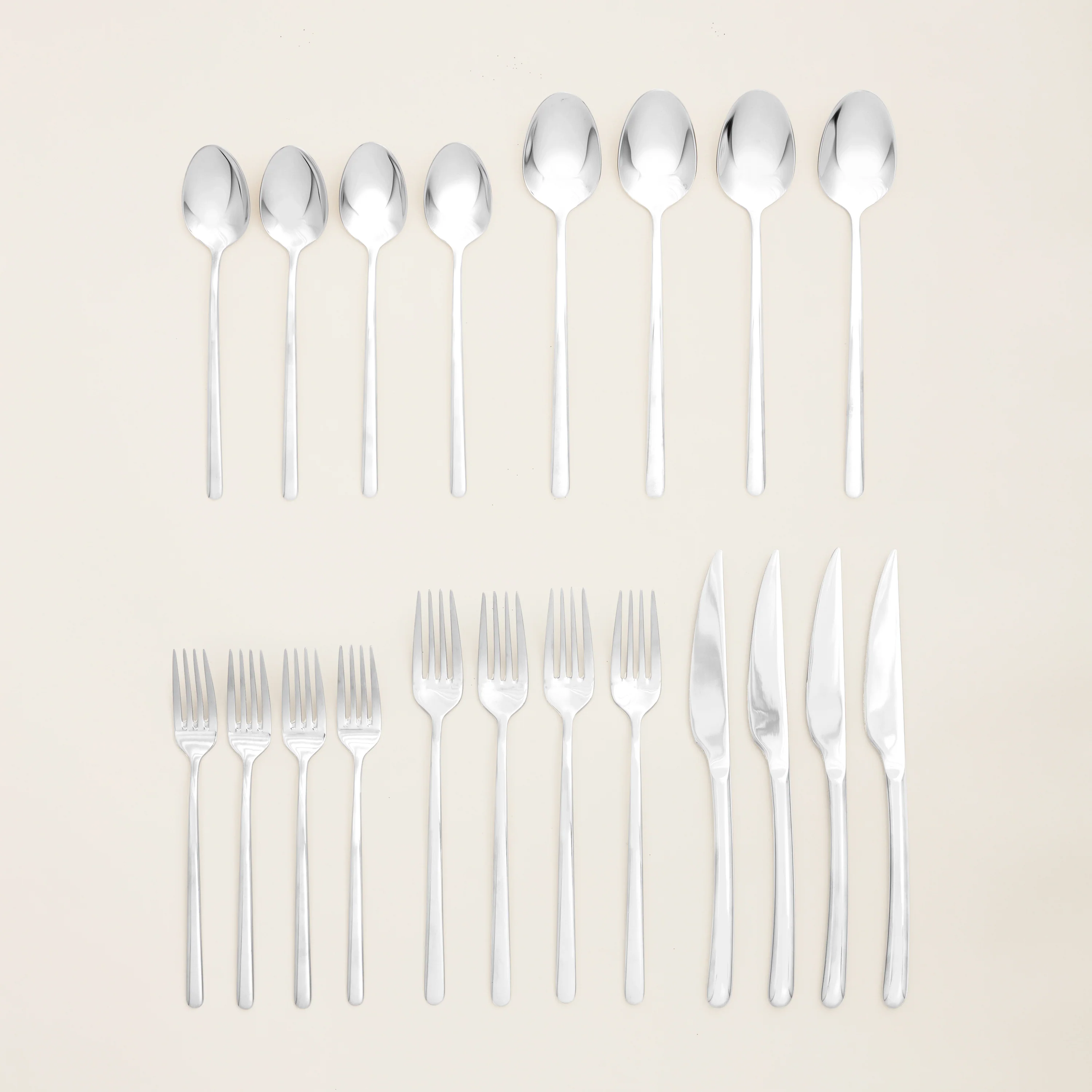 Emilia Mirror 20-Piece Flatware Set - Image 7