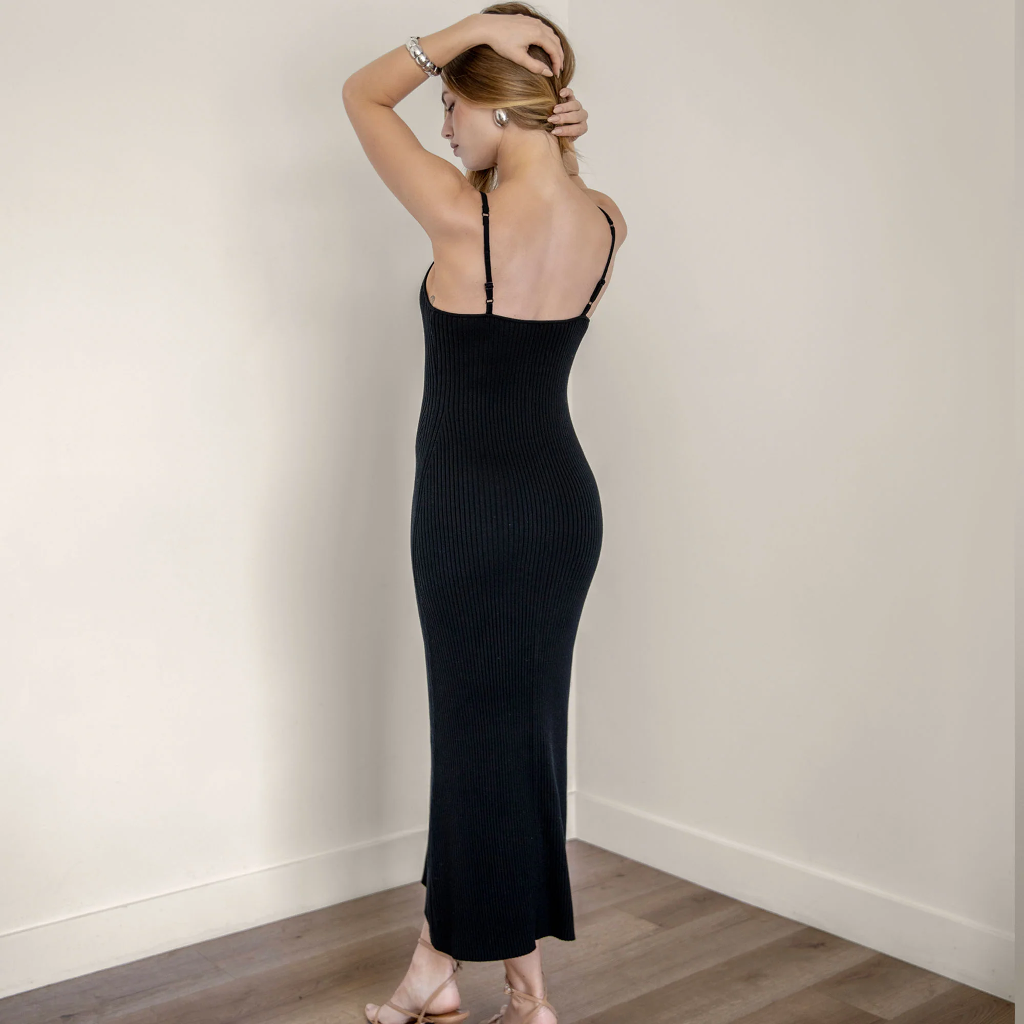 Juliette Featherlight Ribbed Dress - Image 4
