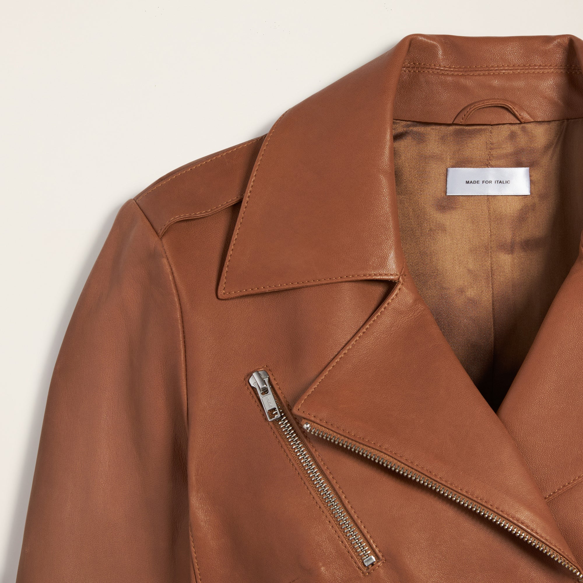 Lou Lightweight Lambskin Leather Jacket - Image 11