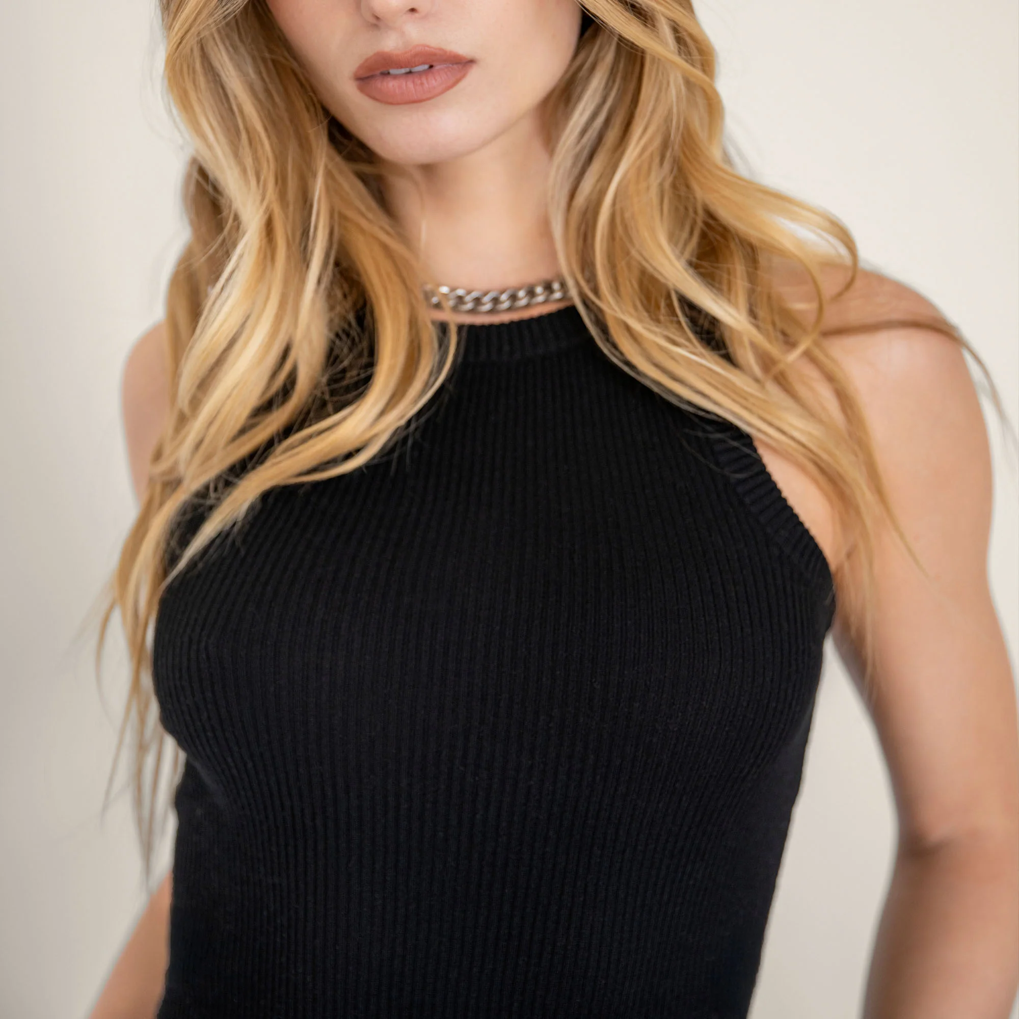 Marcella Featherlight Ribbed Tank - Image 8