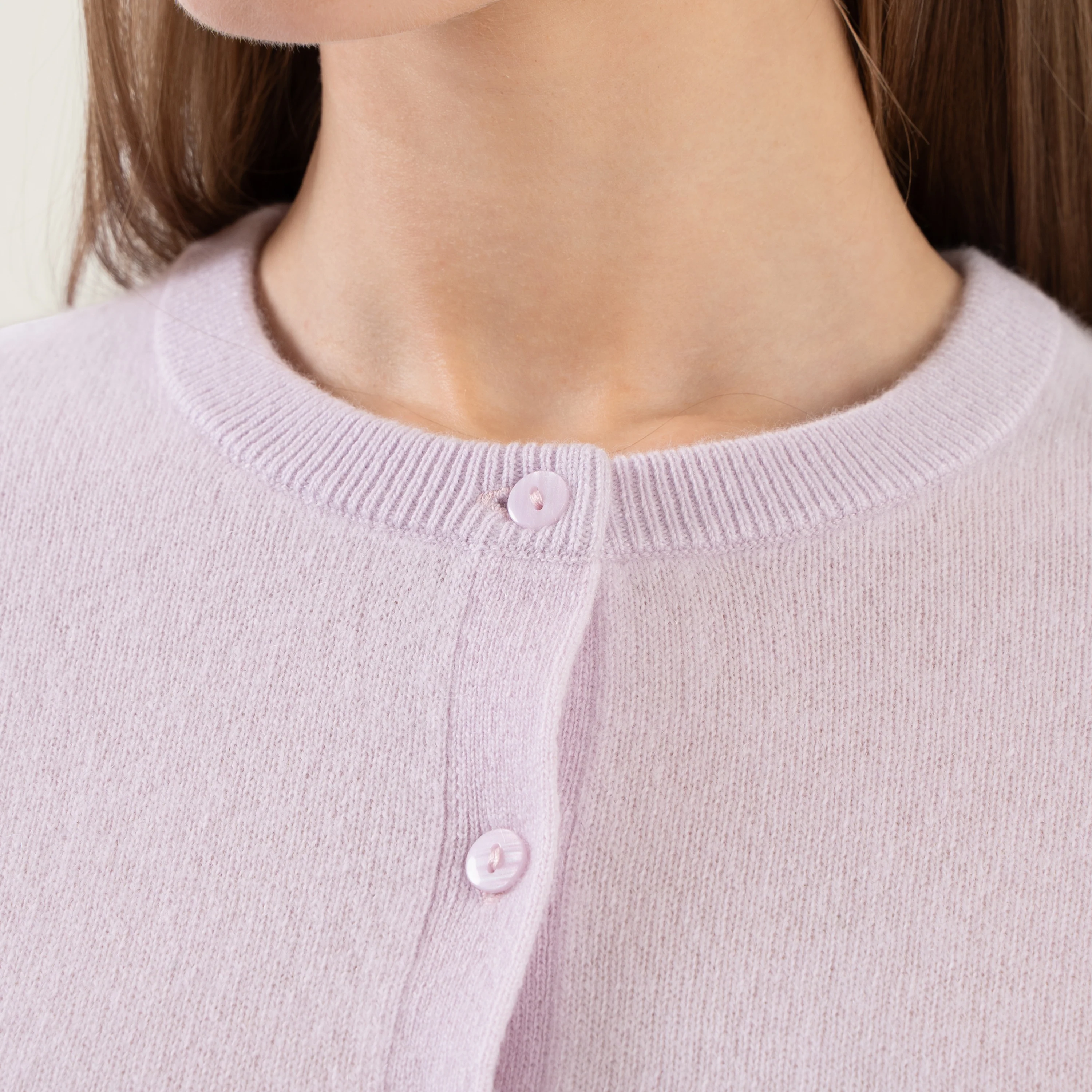 Sadie Cashmere Crew Cardigan - Image 26