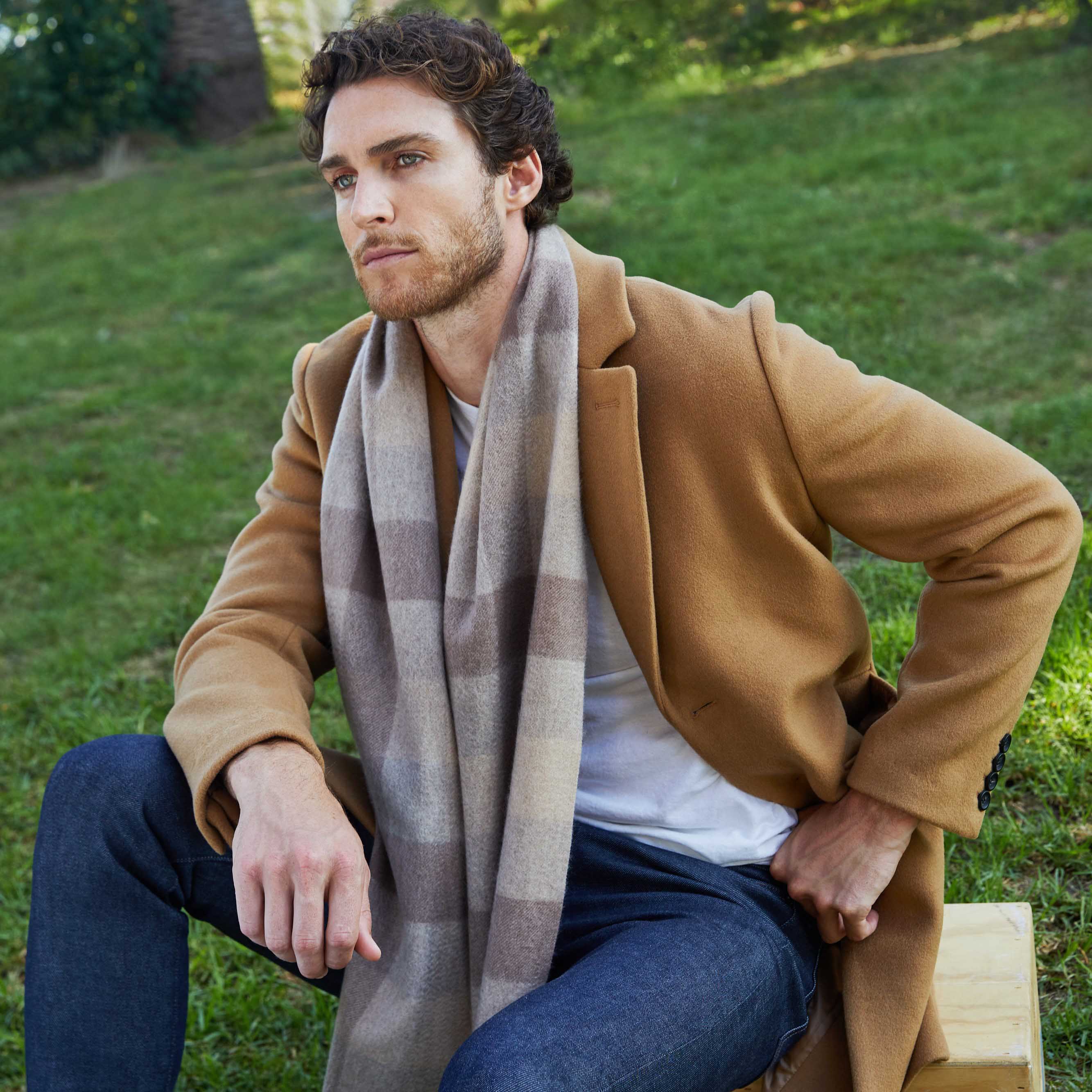 Elias Cashmere-Wool Car Coat - Image 12