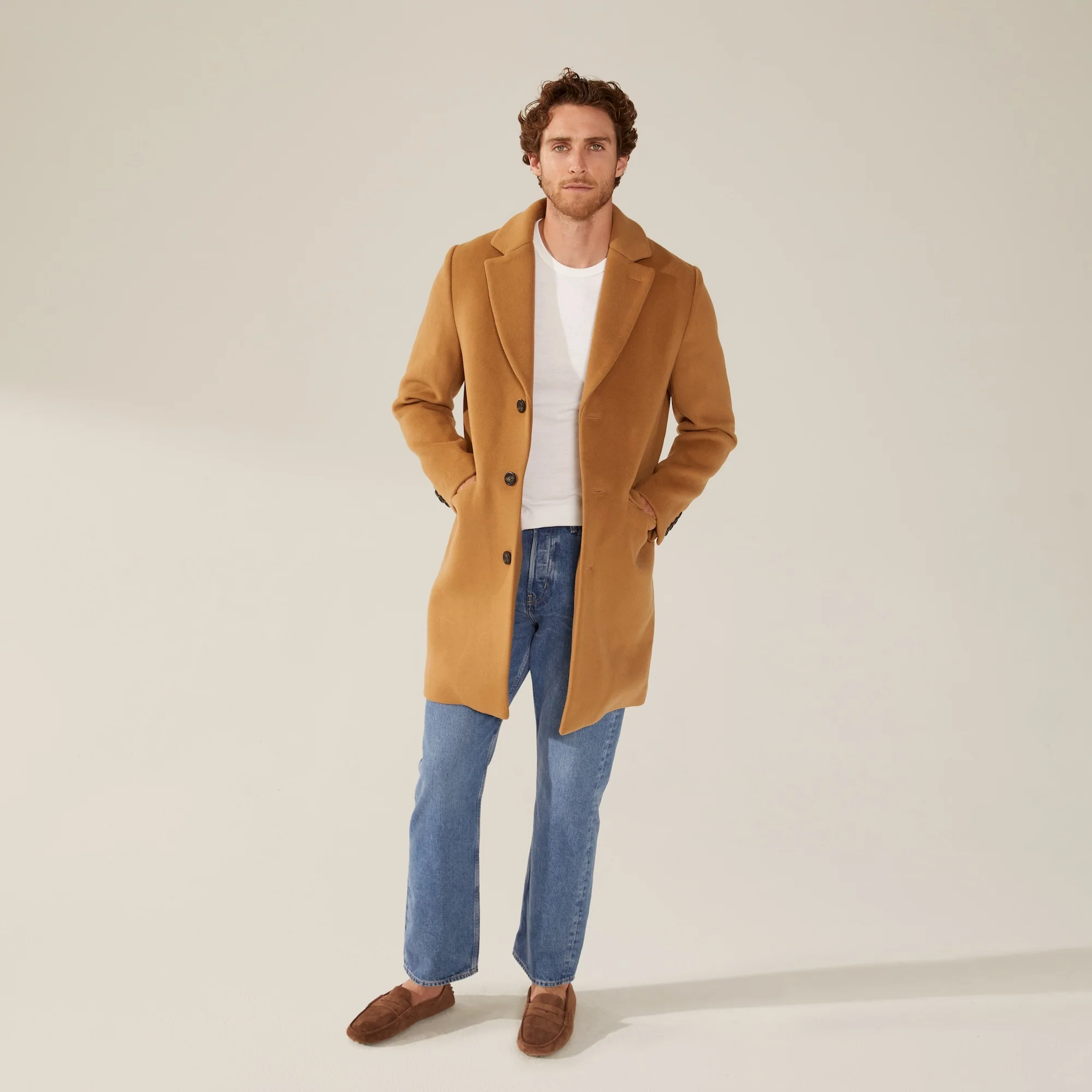 Elias Cashmere-Wool Car Coat - Image 15