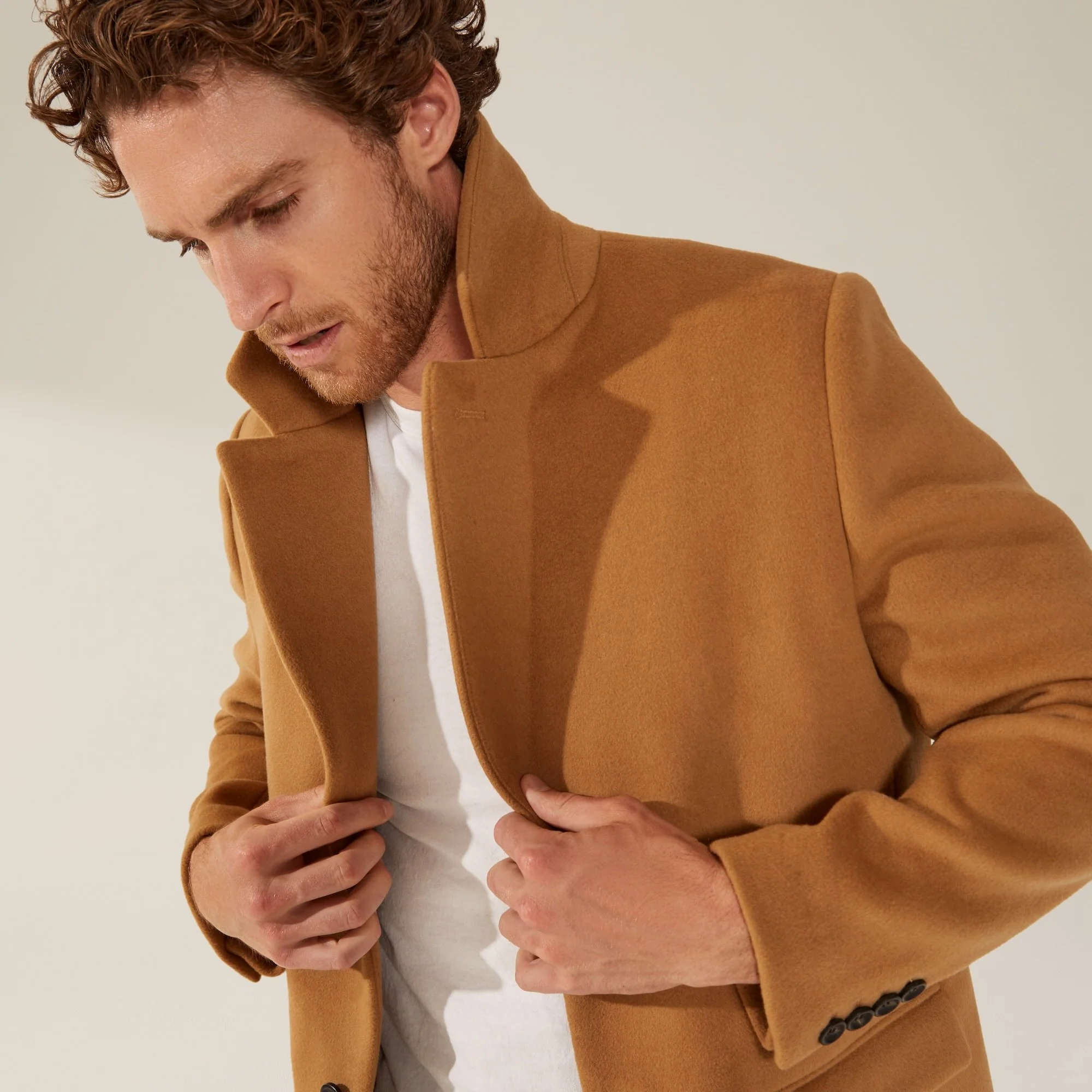 Elias Cashmere-Wool Car Coat - Image 19