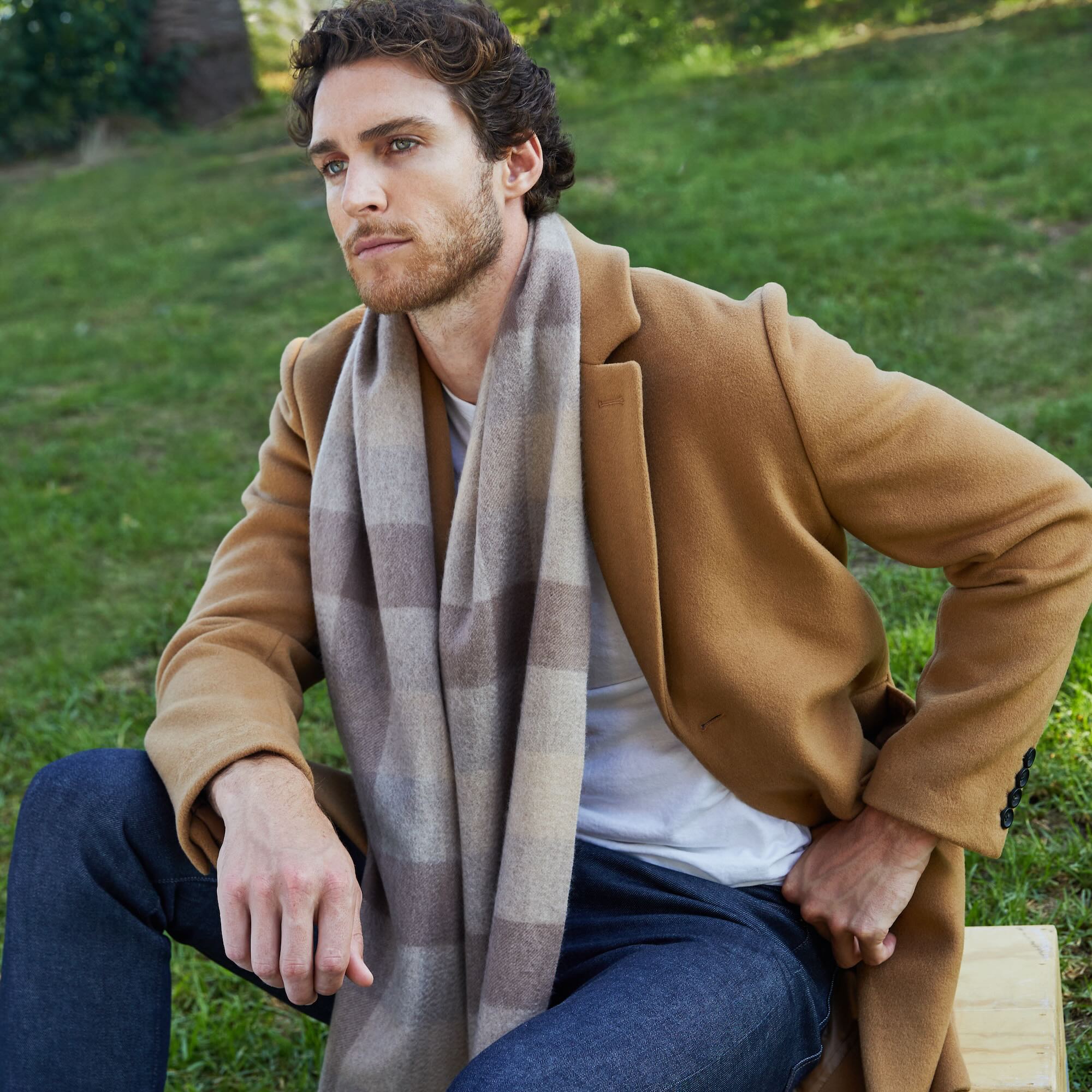 Elias Cashmere-Wool Car Coat - Image 20