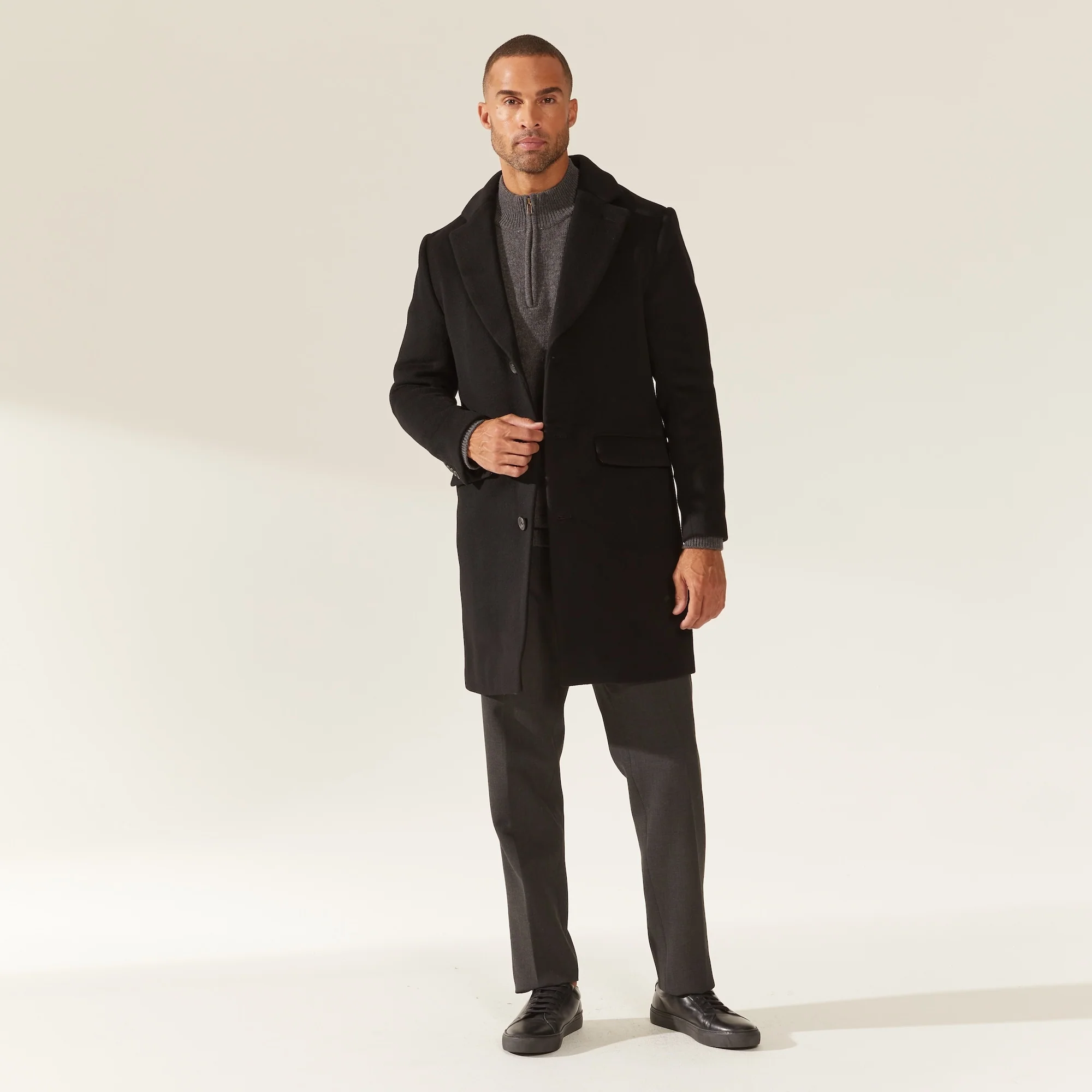 Elias Cashmere-Wool Car Coat - Image 21