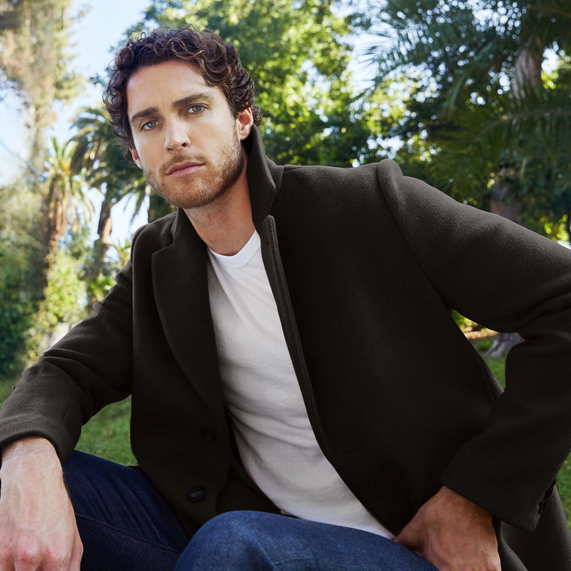 Elias Cashmere-Wool Car Coat - Image 3
