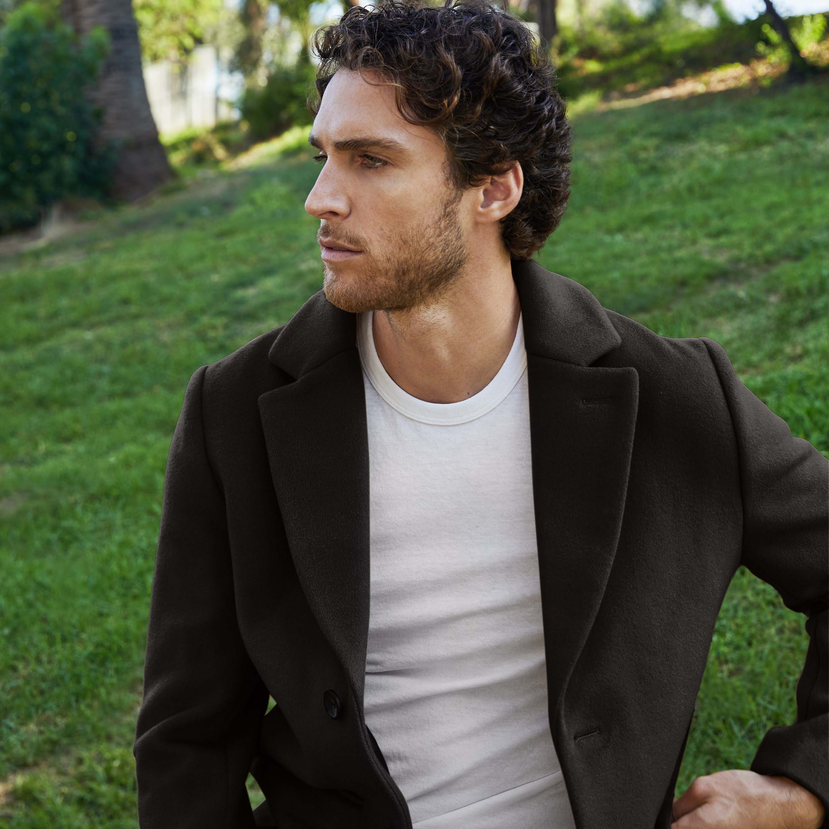 Elias Cashmere-Wool Car Coat - Image 7