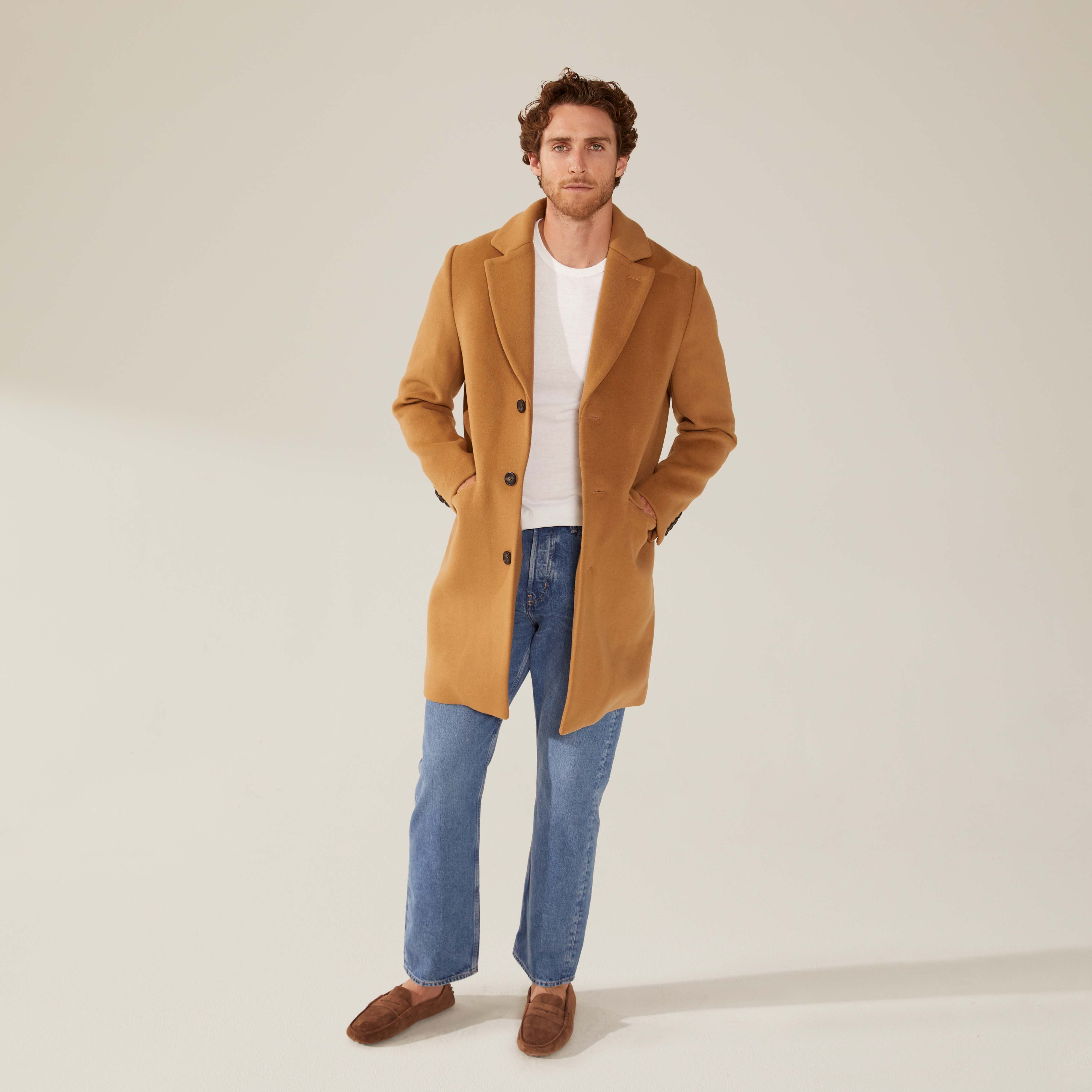 Elias Cashmere-Wool Car Coat - Image 8