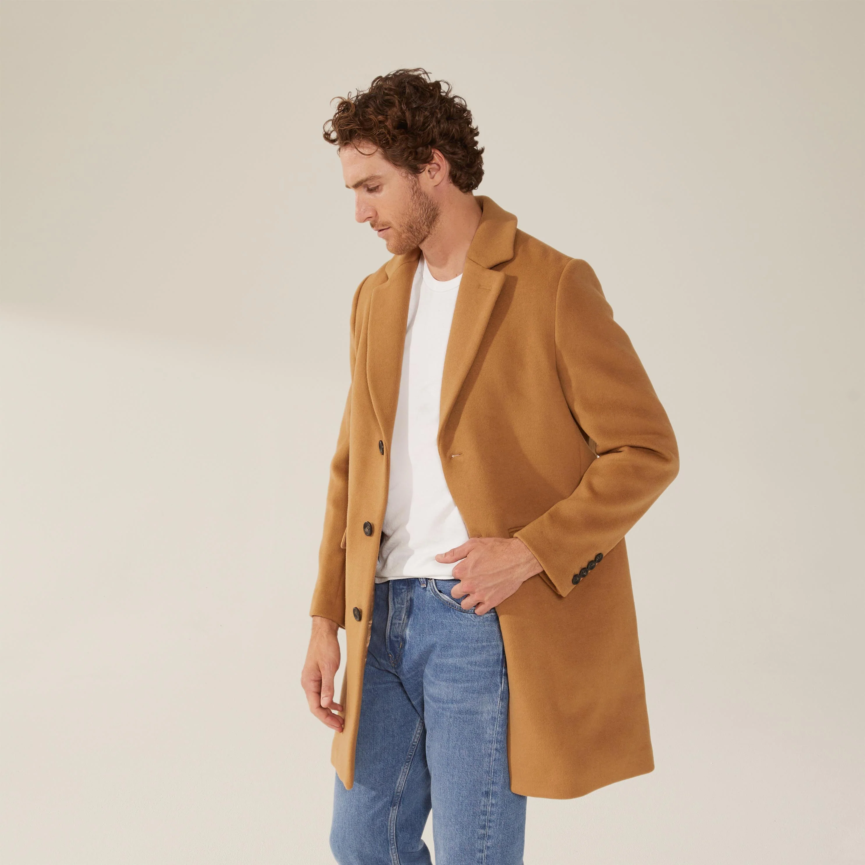 Elias Cashmere-Wool Car Coat - Image 9